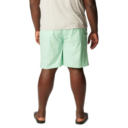 Columbia Pantalón corto de senderismo Backcast III Water para hombre, menta cay, M x 6L