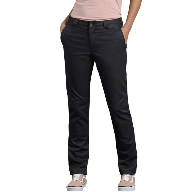 Dickies Women's Double Knee Work Pant with Stretch