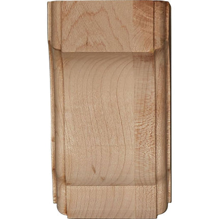 Ekena COR02X02X04CPRW 2 1/2-Inch Width x 2 3/4-Inch Depth x 4 1/2-Inch Height Capistrano Mission Corbel - Rubber Wood
