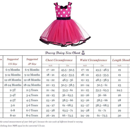Dressy Daisy Baby Girls Polka Dots Tulle Dress, Hot Pink, Size 00