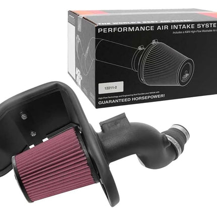 K&N Cold Air Intake Kit: Increase Acceleration & Engine Growl, Guaranteed to Increase Horsepower up to 9HP: Compatible with 1.5L, L4, 2016-2019 Chevy Malibu, 63-3106