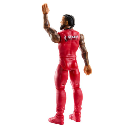 Mattel WWE Jimmy USO Action Figure, Main Event Series #155 6-inch Collectible with 10 Articulation Points & Life-Like Look