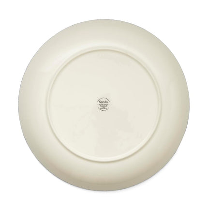 Spode x Blue Italian Pasta Bowl - Quality Made in England Earthenware, Classic Blue & White Design with Imari Border, Dishwasher & Microwave Safe, 30cm