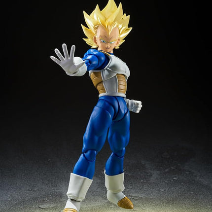 TAMASHII NATIONS BANDAI DRAGON BALL Z - Super Sayan Vegeta - Figurine S.H. Figuarts 14cm