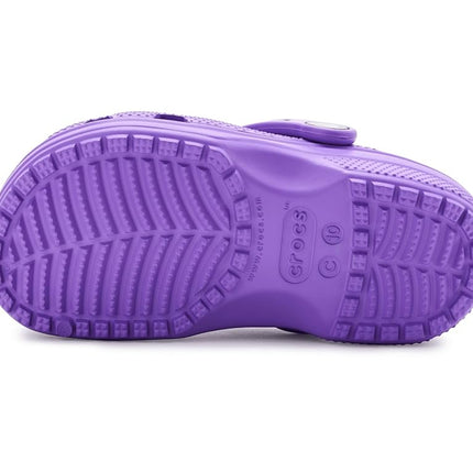 Crocs Unisex Kids, Classic Clog T, Purple, 4 UK Child