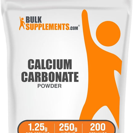 BulkSupplements.com Calcium Carbonate Powder - Cal