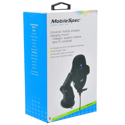 MobileSpec Universal Mobile Wireless Qi Charging Mount