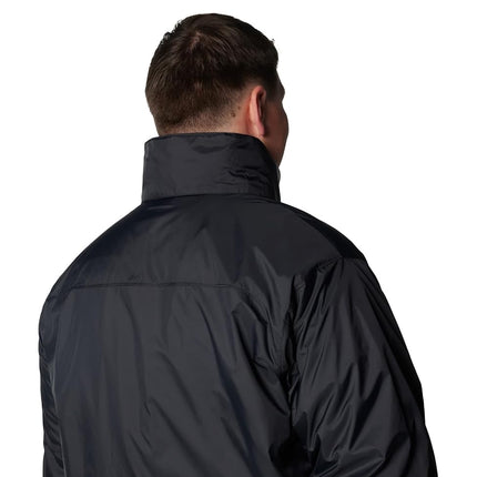 Columbia Men’s Glennaker Lake II Rain Jacket, Black, XL Tall