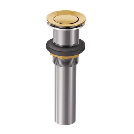 Moen 140780BG Drenaje emergente para lavabo de baño, oro cepillado, 2.80x6.00x3.00