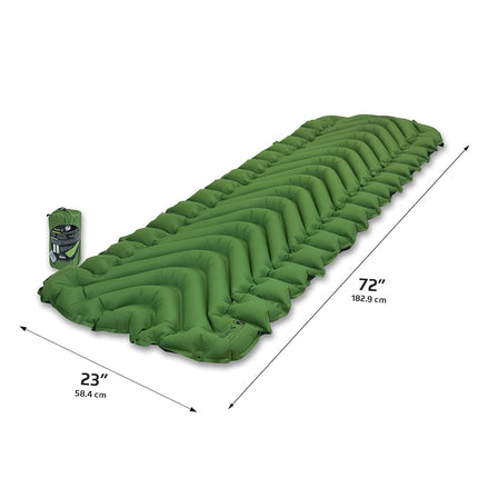 Klymit Unisex's Static V Sleeping Pad, Green, One size