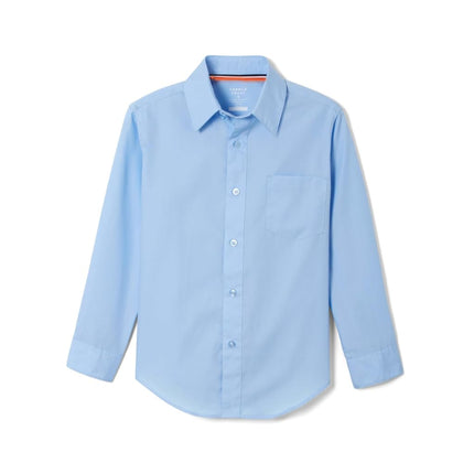 French Toast Boys Long Sleeve Classic Dress (Stand