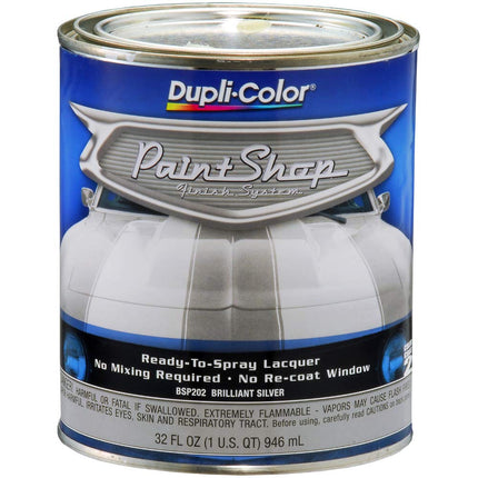 Brilliant Silver (Metallic) 32 OZ Quart