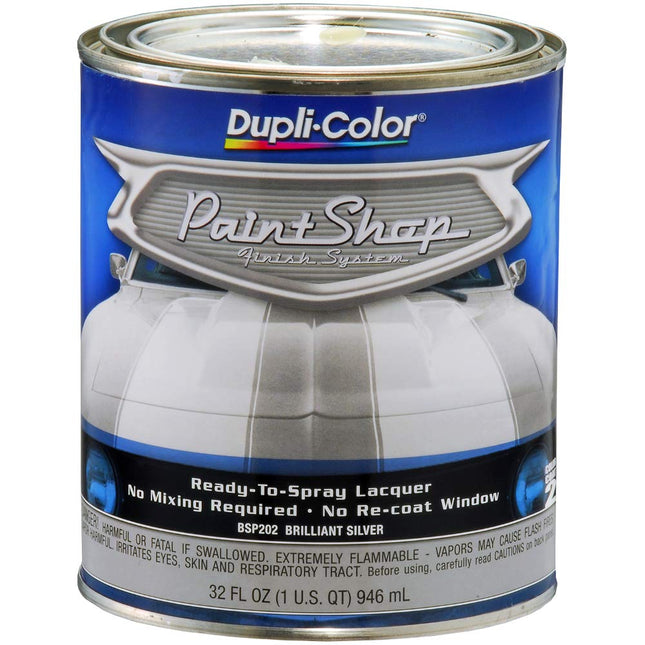 Brilliant Silver (Metallic) 32 OZ Quart
