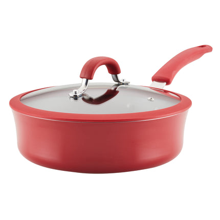 Rachael Ray Cook + Create Nonstick Sauté Pan with 