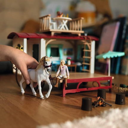 Schleich Horse Club - 95Pc Sofia's Secret Camper w/ Horse Playset | 42593