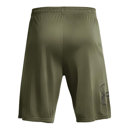 Under Armour UA TECH Graphic Short - Shorts - Bottoms - Marine OD Green/Black - Size: LG