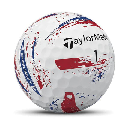 TaylorMade Golf Speed Soft Ink NFL New York Giants Dozen