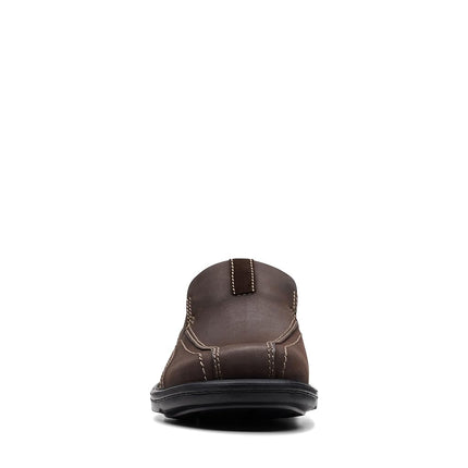 Clarks Gessler Step Mens Loafer, Dark Brown, 47 EU Wide