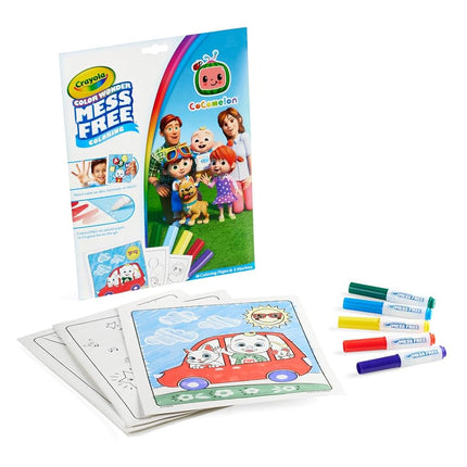 Crayola Color Wonder, Cocomelon Coloring Pages & Mess Free Markers