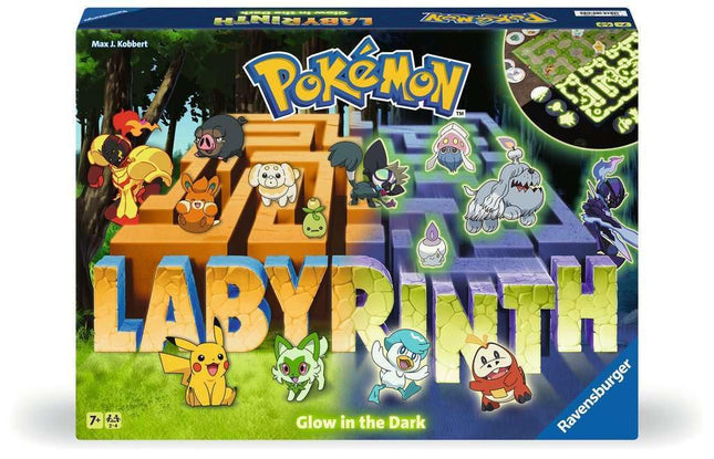 Ravensburger - Pokemon Maze Glow in the Dark - Pok