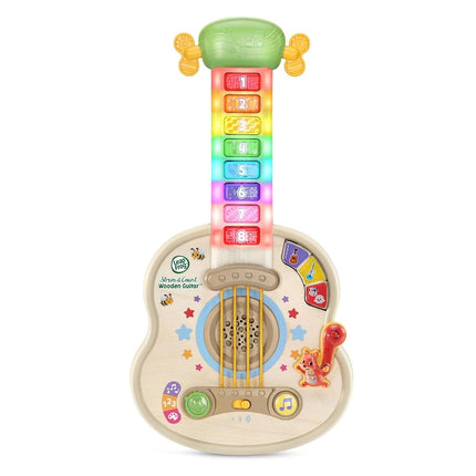 LeapFrog Strum and Count Wooden Guitar Musical Toy for Toddlers