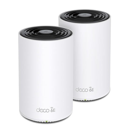 TP-Link Deco AXE4900 Tri-Band WiFi 6E Mesh WiFi System (Deco XE70 Pro) - 2.5G WAN/LAN Ports, 4.9 Gbps Wi-Fi 5,500 Sq. Ft Coverage, Connect up to 200 Devices, New 6 GHz Band 2-Pack 2024 Release