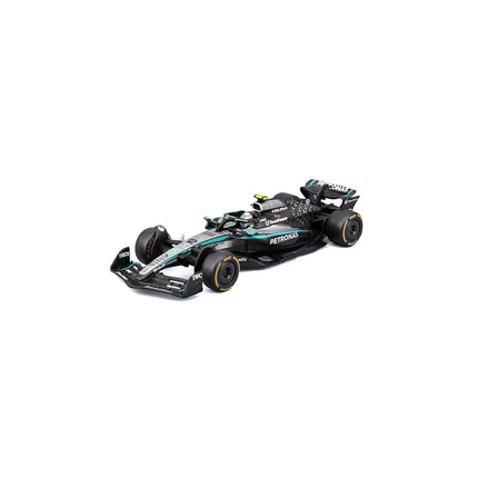 Bburago Mercedes-AMG W16 2025#12 Antonelli Diecast Model Car 1:43 with Display Case and Base Detailed F1 Mercedes Replica Officially Licensed, Recommended Age 14+ Years