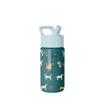 Simple Modern Kids Water Bottle with Straw Lid | V