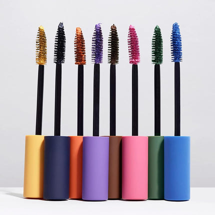 3ina Makeup - The Color Mascara 137 - Yellow Colourful Mascara for Volume and Length - Highly Pigmented - Long-lasting - Vegan - Cruelty Free