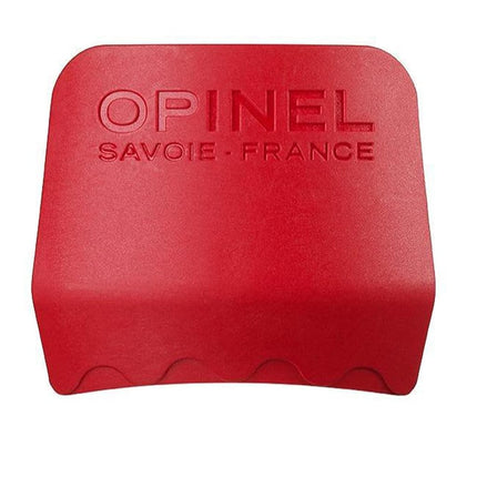 Opinel Le Petit Chef 3pc Set (Kitchen Knife S/S 10cm/Peeler/Finger Protector) Red