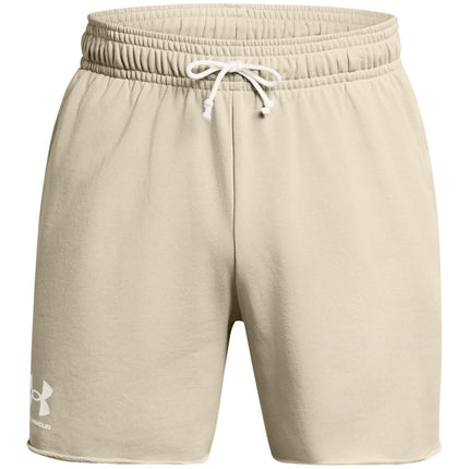 Under Armour Mens Rival Terry 6In Short Brown XS