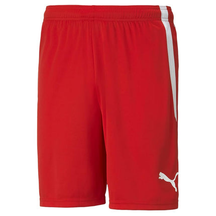 PUMA Men's Shorts, Red (PUMA Red) and White (Puma 