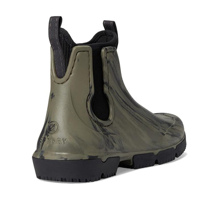 Bota de Lluvia Flotante Sperry para Hombre, Camuflaje Oliva, 13 M EE. UU.