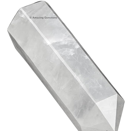 Large Clear Quartz Crystal Towers ~ Natural Healing Crystal Point Obelisk for Reiki Healing and Crystal Grid (5.5" to 6" INCH)