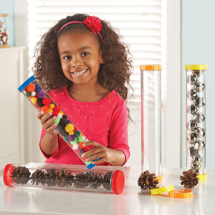 Learning Resources Primary Science Sensory Tubes, Ages 2+, STEM Exploration, Hands-On Scientific Play, Early Science Learning for Toddlers