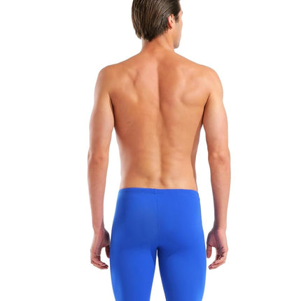 Arena Men's Team Colors Solid Swim Jammer MaxLife Athletic Swimwear Pool Training Swimsuit Competitive Swimming Bathing Suit