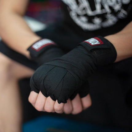 Ringside Mexican Style Boxing Hand Wraps (Pair), Gold, 180"