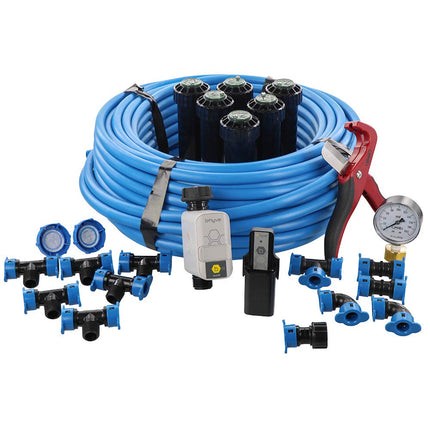 Orbit Sprinkler Kit, Blue, Black
