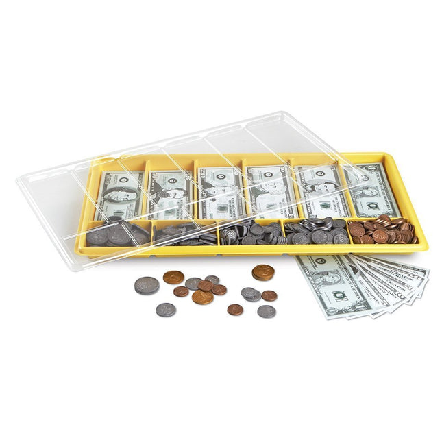 Learning Resources LER0106 KIT GIGANTE DE DINERO PARA EL AULA - GR. K+
