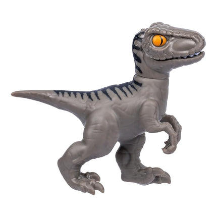 Heroes of Goo Jit Zu Jurassic World Rebirth Dino Rampage Velociraptor, Super Squishy And Stretchy, With Rampage Action Chomping Jaws