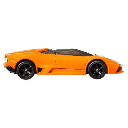 Hot Wheels Premium Car Culture Collectible Toy Car, 1:64 Scale Die-Cast Lamborghini Reventon Roadster, Exotic Envy Vehicle with Real Riders Tires, HKC76