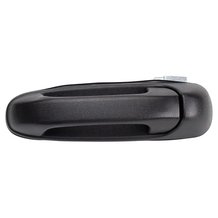 TRQ Rear Left Exterior Door Handle Black Drivers S