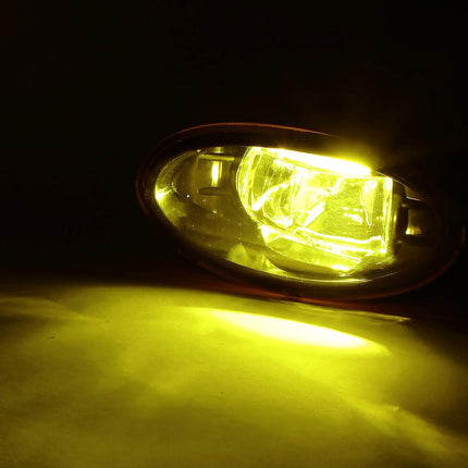 DNA MOTORING FL-ZTL-255-AM Front Bumper Fog Light Driver & Passenger Side Enhance visibility [Compatible with 09-13 Honda Civic / 08-11 Accord / 14-17 Odyssey]