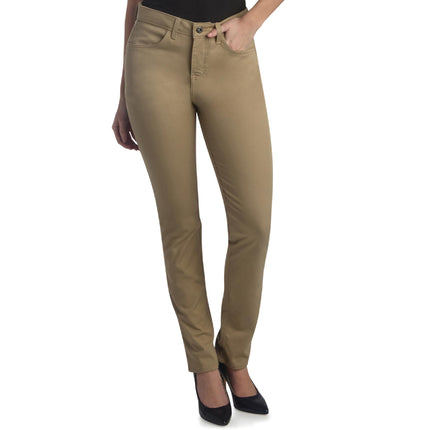 Dickies Women's High Rise Skinny Twill Pants, Rins