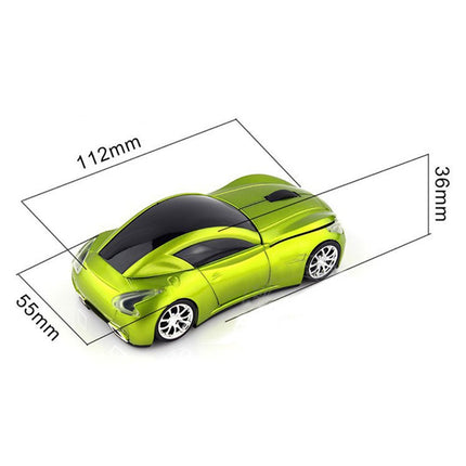Souris d'ordinateur sans fil sport, souris optique pour ordinateur portable de jeu (noir)