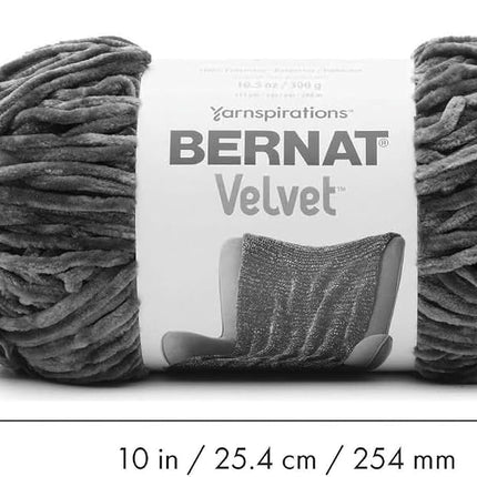 Bernat Yarn, Polyester, Smokey Blue, 2 Pack