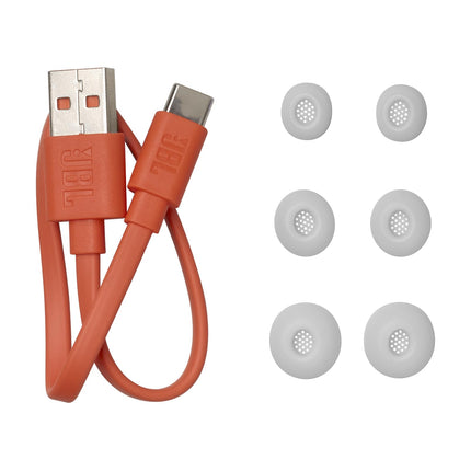JBL Live Buds 3 - Auriculares intrauditivos True Wireless con cancelación de ruido, 40 horas de reproducción total, carga inalámbrica, 6 micrófonos para llamadas perfectas, conexión multipunto, resistencia al agua y al polvo IP55 (plateado)