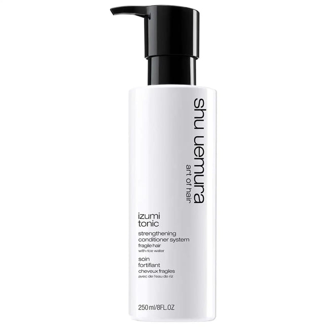 Shu Uemura, Strengthening Conditioner Izumi Tonic, All Hair Types, Enriched with Rice Water, Shine & Thickness, 250 ml