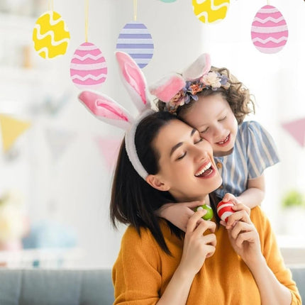 Easter Mini Egg Cutouts 50Ct - Party Decor - 50 Pieces