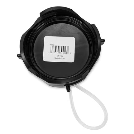 Camco Replacement RV Sewer Hose Storage Cap | Seal RV Sewer Hose Before Storage | Black (39452)